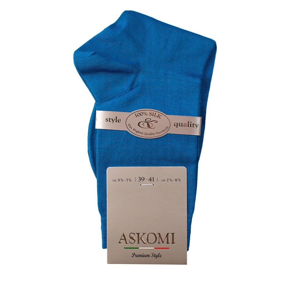 

Носки женские Askomi Premium Style синие, размер 39-41