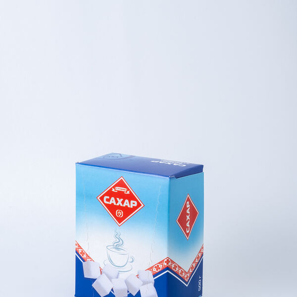 Сахар  белый кусковой  пресованный Слуцкий СК вес 500г