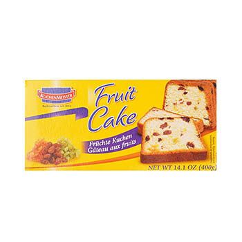 Кекс Фруктовый с изюмом и цукатами KuchenMeister