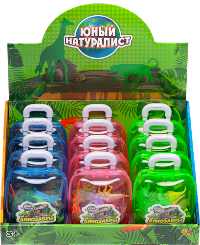 

Набор фигурок ABToys Юный натуралист. Динозавры