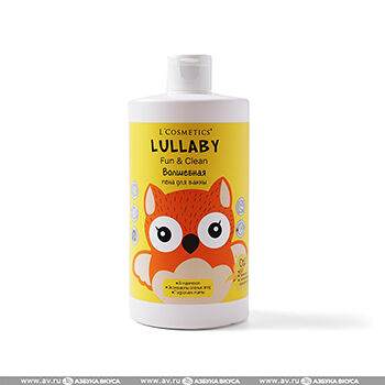 Волшебная пена для ванны L`Cosmetics LULLABY с экстрактом спелых ягод для детей от 3-х лет 750 мл, Россия