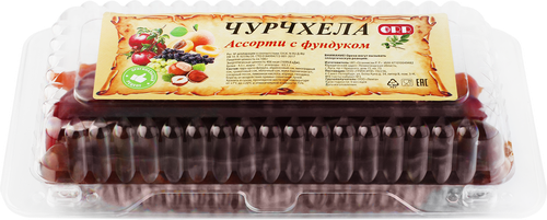 

Чурчхела с фундуком ассорти соков, вес до 300г