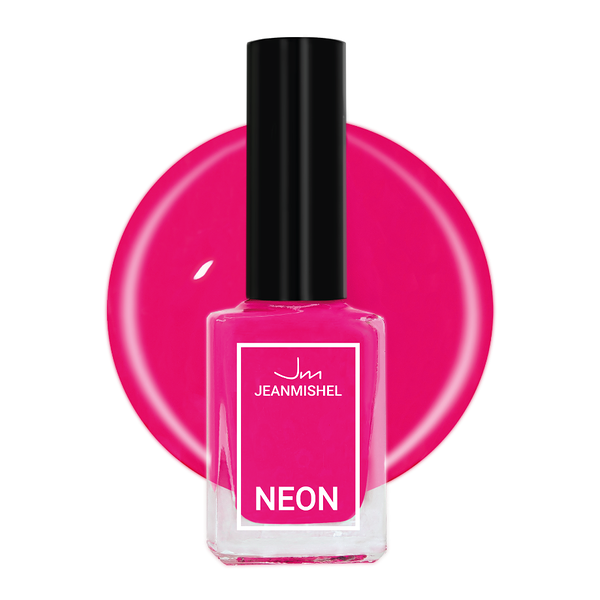 Лак для дизайна ногтей Jeanmishel Neon т.330 Flamingo 6 мл