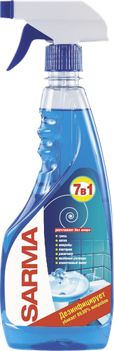 

Средство чистящее Sarma для поверхностей ванной 500 мл