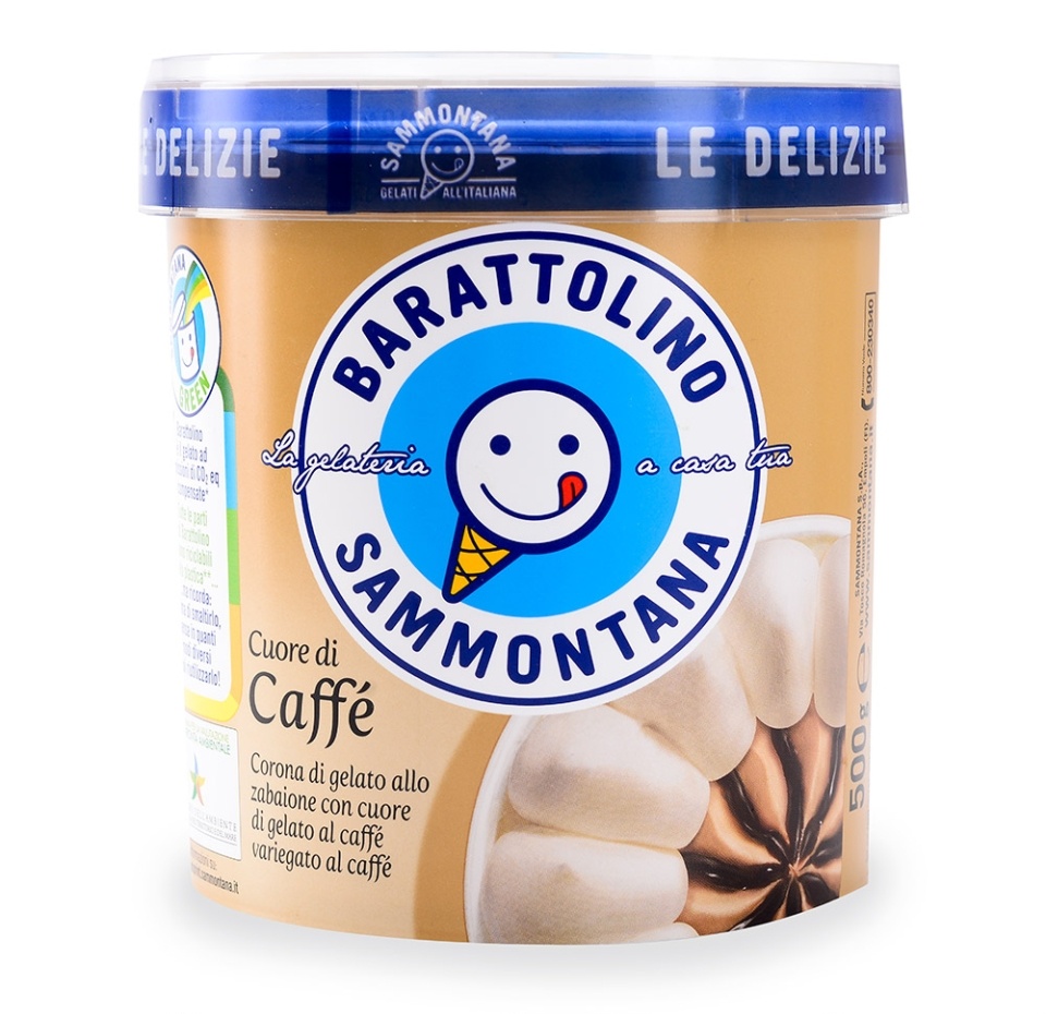 

Мороженое Sammontana Barattolino Кофе 500 г