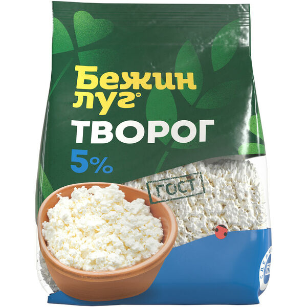 Творог рассыпчатый Бежин луг 5%
