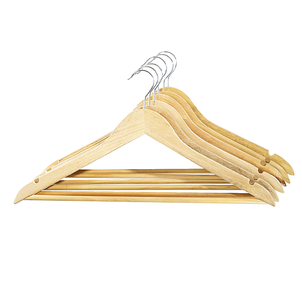 Вешалки для одежды деревянные 6 шт ТМ Aro (Аро)