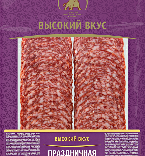 Колбаса сырокопченая спк Праздничная нарезка