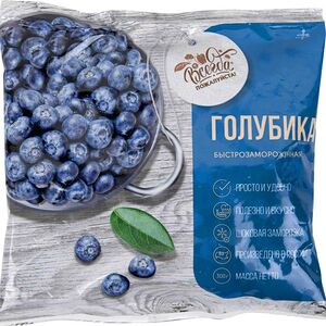 Голубика быстрозамороженная Всегда пожалуйста! 300г