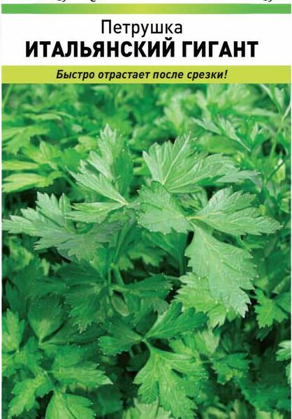 Семена Русский огород Петрушка итальянский гигант 2г