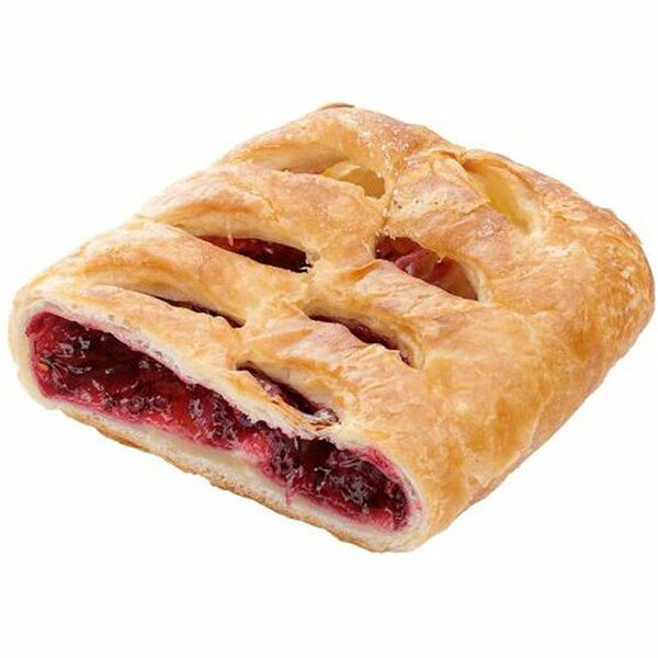 Слойка Клинский Хлебокомбинат Каприз с малиновой начинкой