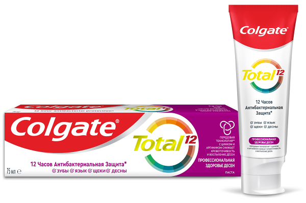 Зубная паста Colgate Total 12 Здоровье десен