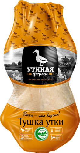 

Тушка утки Утиная ферма потрошеная замороженная вес