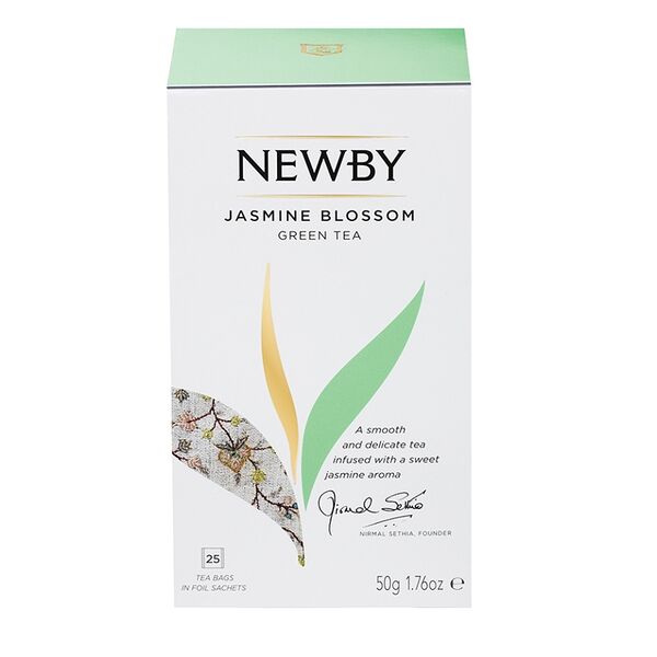 Чай зелёный NewBy Jasmine blossom 25 пакетиков