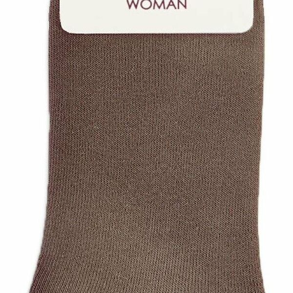 Носки женские Lav коричневый, размер 23