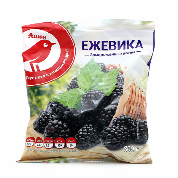 Ежевика АШАН Красная птица замороженная