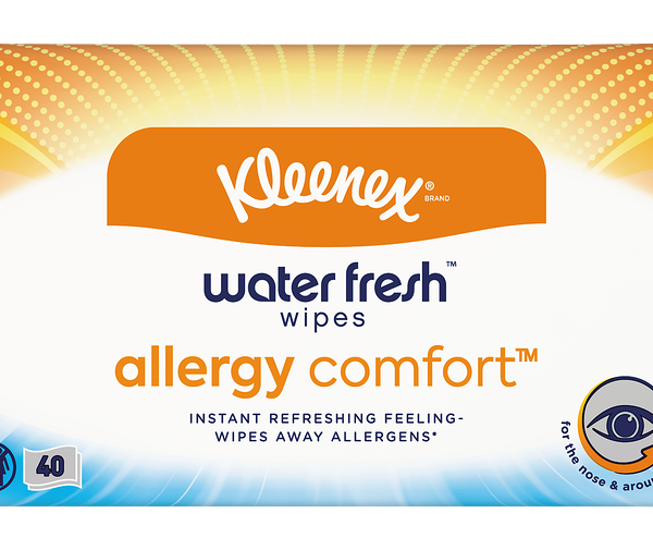 Салфетки влажные KLEENEX Allergy Comfort, 40шт