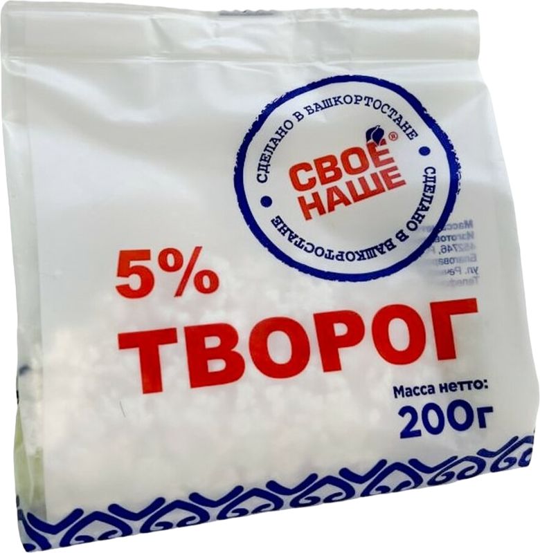 

Творог Свое Наше 5% 200 г