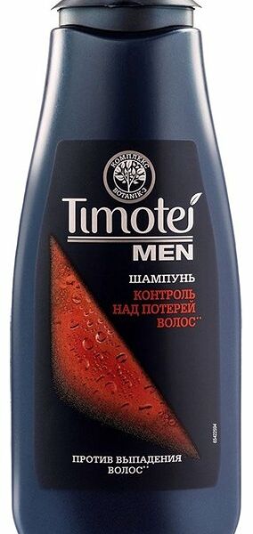 Шампунь Timotei Men Укрепление и Сила контроль над потерей волос