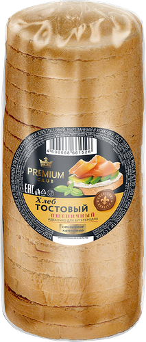 Хлеб PREMIUM CLUB Тостовый, в нарезке, 200г