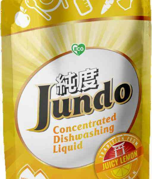 Гель для мытья детской посуды и детских принадлежностей Jundo, лимон