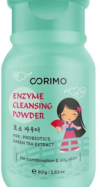 Пудра энзимная для умывания Corimo для комбинированной и жирной кожи 80г