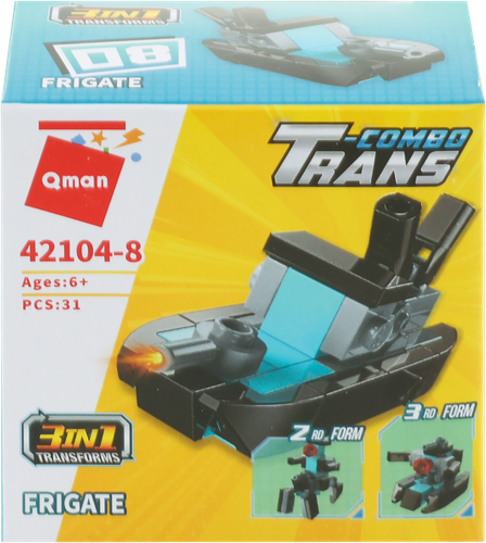 

Конструктор Qman Транспорт 1 шт., в ассортименте