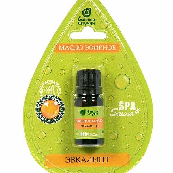 Эфирное масло Банные штучки эвкалипт в блистере
