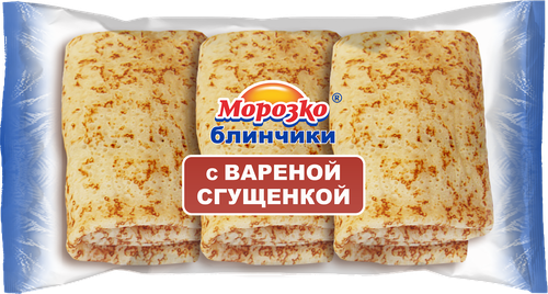 

Блинчики Морозко с вареной сгущенкой 210 г
