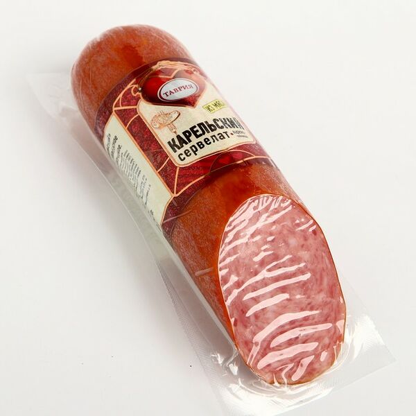 Колбаса варено-копченая Таврия Сервелат Карельский