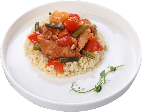 

Булгур Лента Fresh с фасолью и курицей в кисло-сладком соусе 240 г