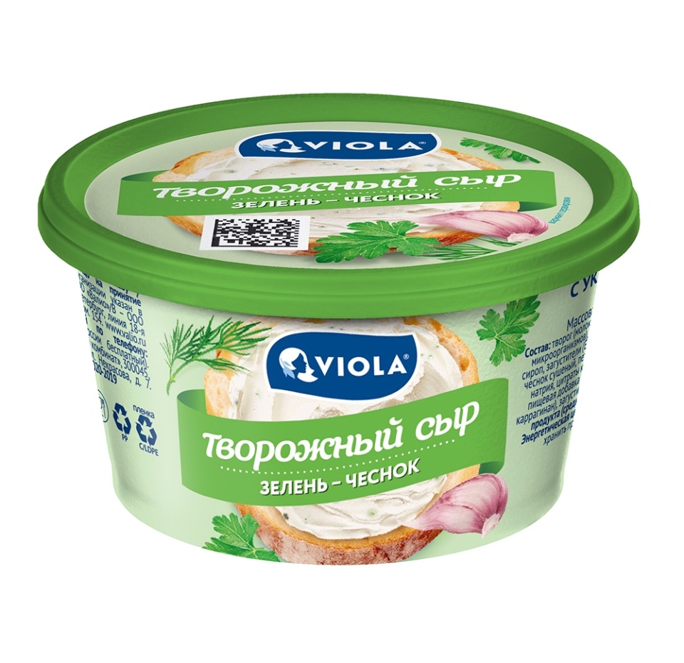 

Сыр творожный Valio с зеленью и чесноком 66%