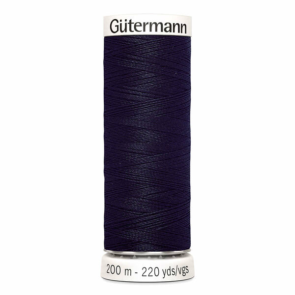 748277 Нить Sew-all для всех материалов, 200м, 100% п/э Gutermann(665 сине-черный)