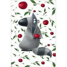 Блокнот Енотик А6 96л   твердая ламинир обложка соффтач с выборочным лакированием 3165