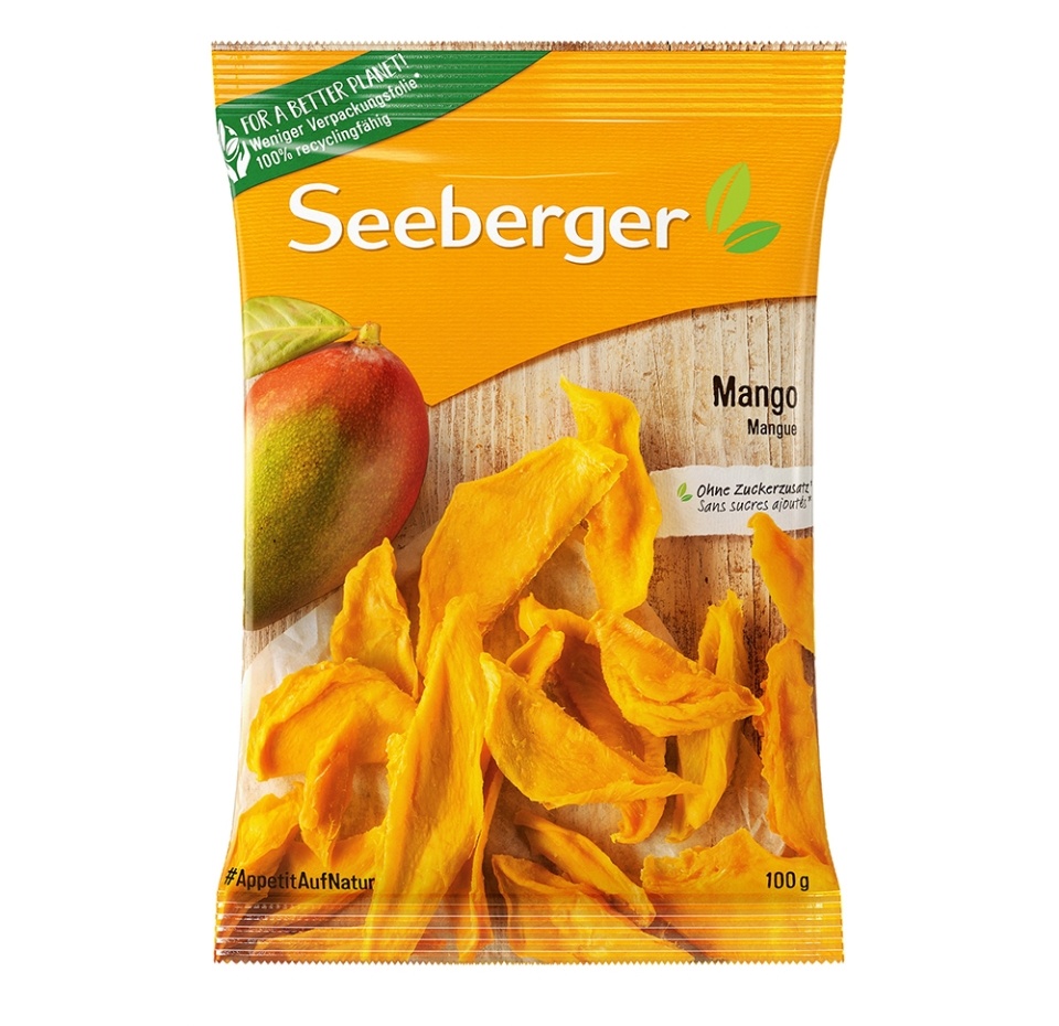 

Сухофрукты Seeberger Манго сушеный дольками 100 г