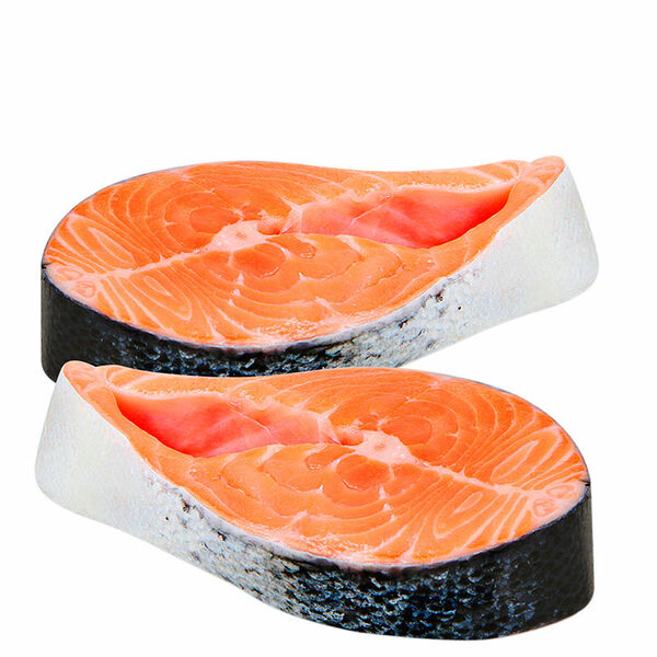 Семга атлантическая, стейк свежемороженый, Икорный