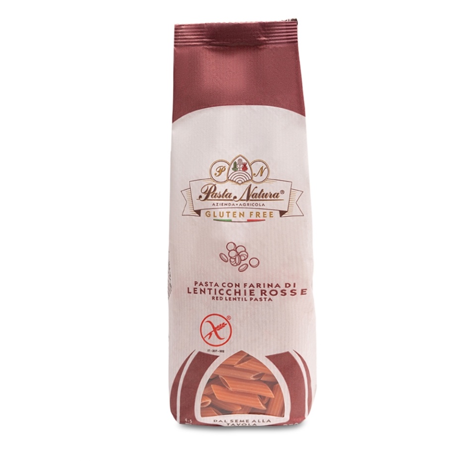 

Макаронные изделия Pasta Natura Пенне из красной чечевицы 250г Италия