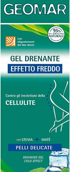 Крем-гель для тела Geomar антицеллюлитный холодный дренаж 200мл