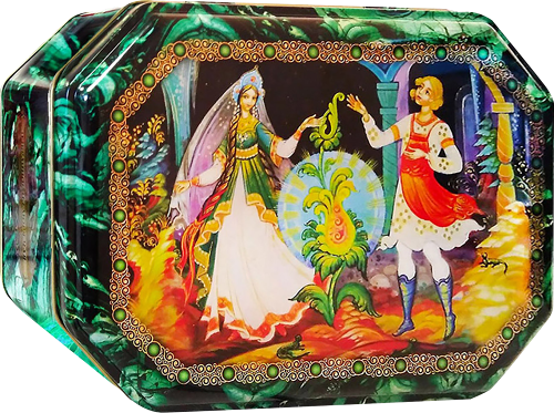 Чай черный Избранное из моря чая Шкатулка Малахитовая, 75 г