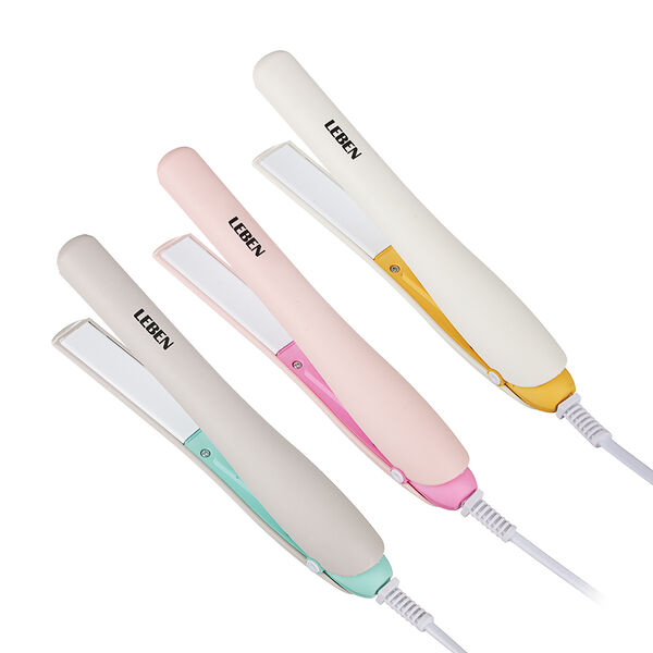 Leben утюжок-выпрямитель для волос, 50вт/220в, макс темп.нагрева 200°, керамика, пластик, в ассортименте