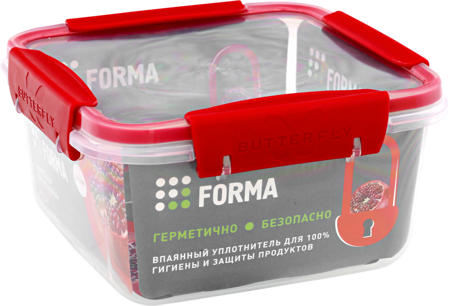 

Контейнер Полимербыт Butterfly bright 1,2 л в ассортименте