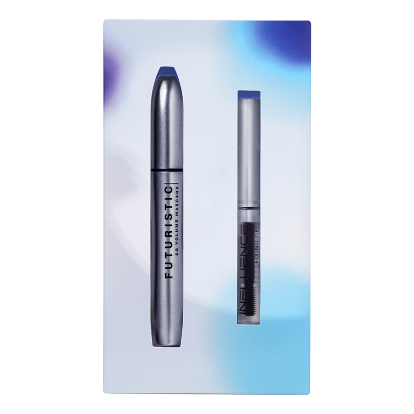 

Подарочный набор Influence Beauty (тушь для ресниц Futuristic тон 01, гель для бровей Brow robot тон 01)