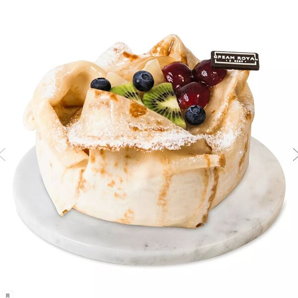 Торт «Блинный» с варёным сгущённым молоком, Cream Royal