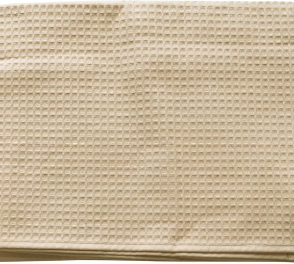 Полотенце вафельное Cottonika бежевое 70*150см