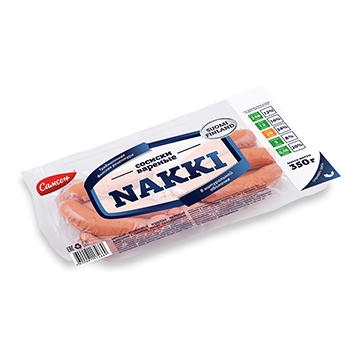 

Сосиски Самсон Nakki свинина, 350 г, Россия