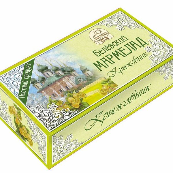 Мармелад Белеевский Крыжовник желейно-фруктовый пластовый, 150г