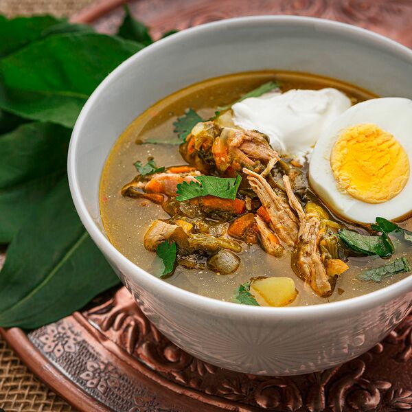 Суп щавелевый