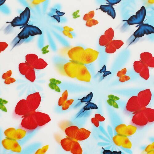 81004 Транспарентная бумага 'Бабочки', 115г/м², 50,5х70см, 10 листов Folia