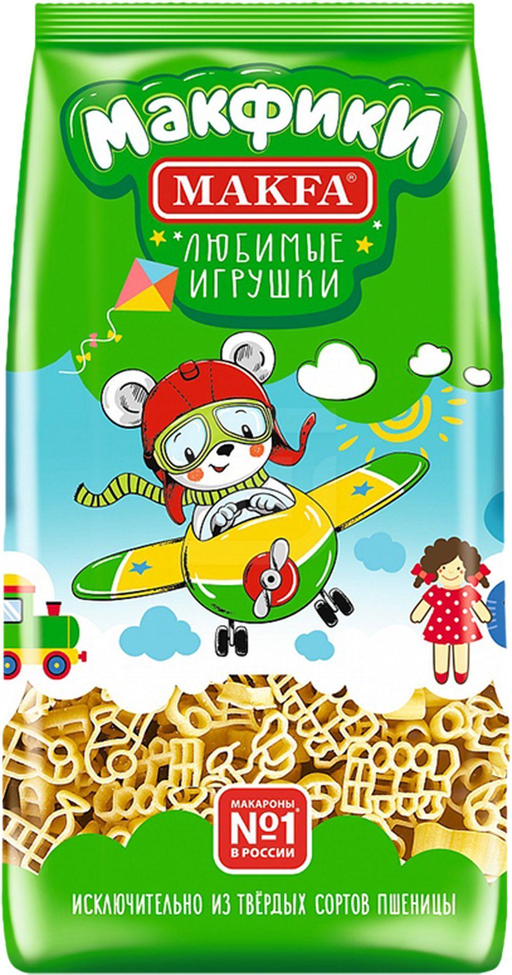 

Макароны Makfa Макфики Любимые игрушки