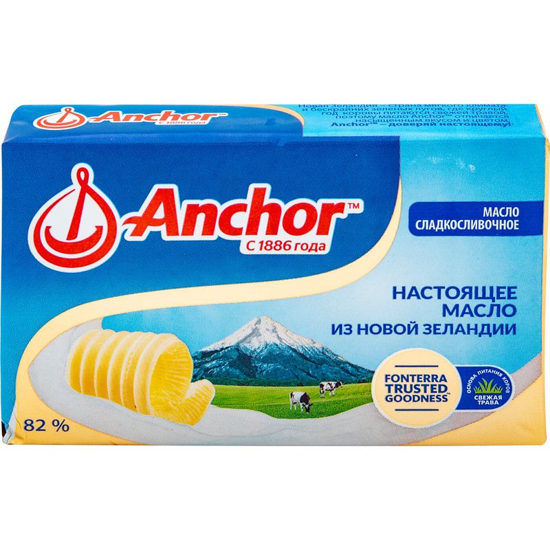 

Масло сливочное Anchor традиционное 82.5% 150 г